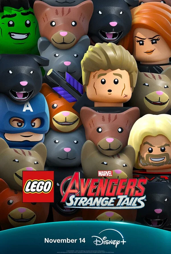 LEGO Marvel Мстители: Странные хвосты Постер